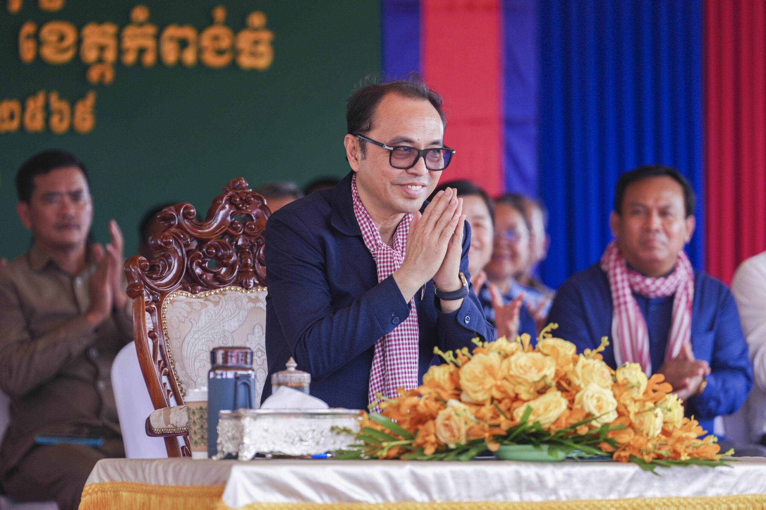 ឯកឧត្តមឧបនាយករដ្ឋមន្ត្រីប្រចាំការ វង្សី វិស្សុត ចុះសាកសួរសុខទុក្ខប្រជាពលរដ្ឋ និងសម្ពោធដាក់ឱ្យប្រើប្រាស់អគារសហគមន៍ឃុំផាត់សណ្ដាយ ក្នុងខេត្តកំពង់ធំ