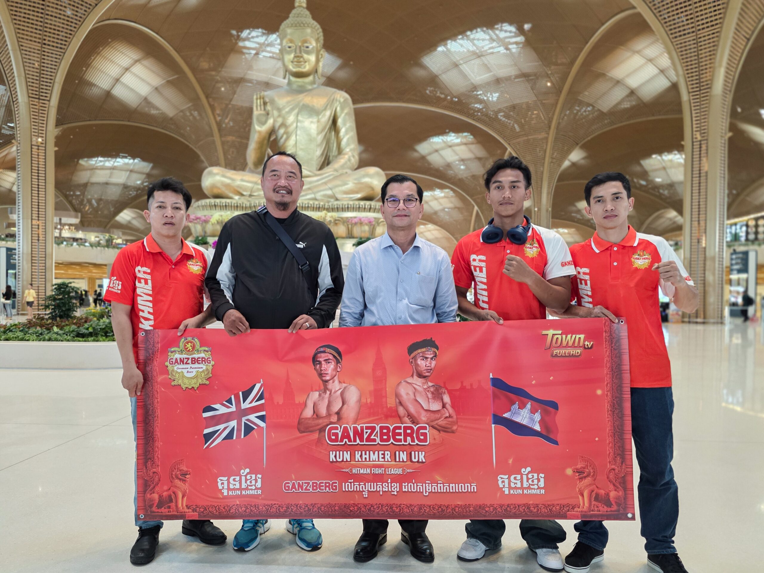 GANZBERG នាំគុនខ្មែរទៅអង្រួនទឹកដីអង់គ្លេស ជាមួយបេសកកម្មដណ្តើមខ្សែក្រវាត់ពិភពលោក