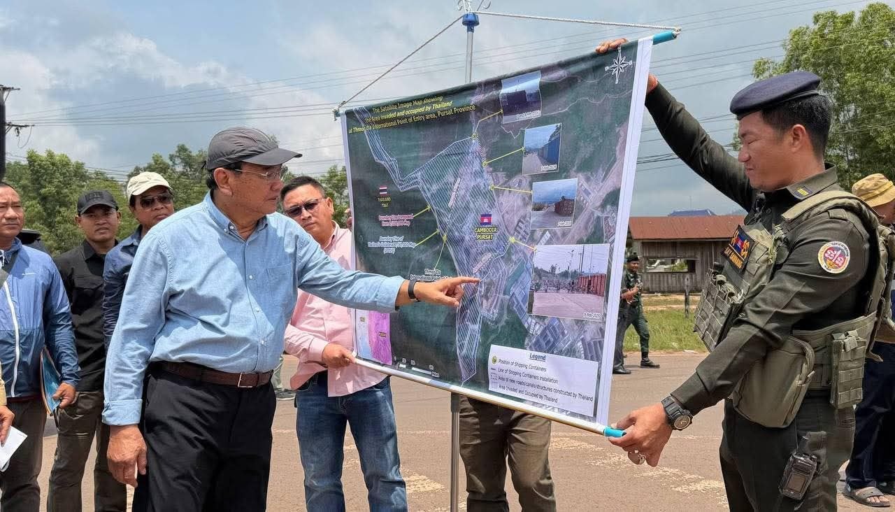 កម្ពុជាប្រកាន់ខ្ជាប់ការប្តេជ្ញាចិត្តមុតមាំក្នុងការដោះស្រាយបញ្ហាព្រំដែនដោយសន្តិវិធីនិងគោលជំហរជាគោលការណ៍ថាខ្សែព្រំដែនមិនត្រូវបានផ្លាស់ប្តូរដោយការប្រើកម្លាំង