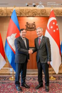 កម្ពុជា-សិង្ហបុរីប្តេជ្ញាចិត្តលើកកម្ពស់កិច្ចសហប្រតិបត្តិការទ្វេភាគីលើគ្រប់វិស័យទាំងនយោបាយនិងសេដ្ឋកិច្ច