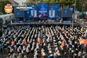 អស្ចារ្យខ្លាំងហ្មងមានអ្នករាំម៉ាឌីហ្សុនចំនួន 2026 នាក់ នៅ Ganzberg Super Idol Festival ទឹកដីសៀមរាប