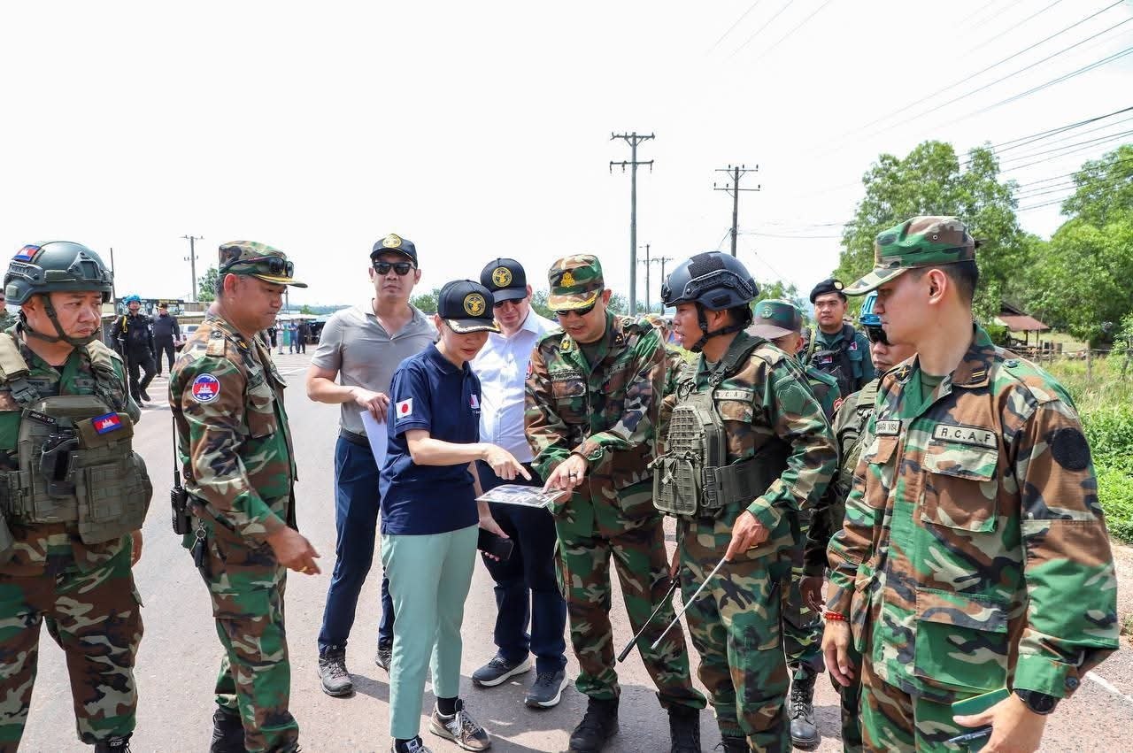ជប៉ុននឹងបន្តខិតខំប្រឹងប្រែងដើម្បីជំរុញការអនុវត្តយ៉ាងប្រាកដប្រជានៃកិច្ចព្រមព្រៀងបទឈប់បាញ់និងបន្ថយភាពតានតឹងរវាងកម្ពុជា-ថៃ