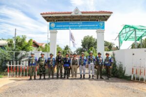 អ្នកសង្កេតការណ៍អាស៊ាន(AOT) ដឹកនាំដោយហ្វីលីពីនចុះសង្កេតការណ៍ ផ្ទៀងផ្ទាត់និងរាយការណ៍អំពីស្ថានភាពព្រំដែននៅតំបន់បឹងត្រកួន
