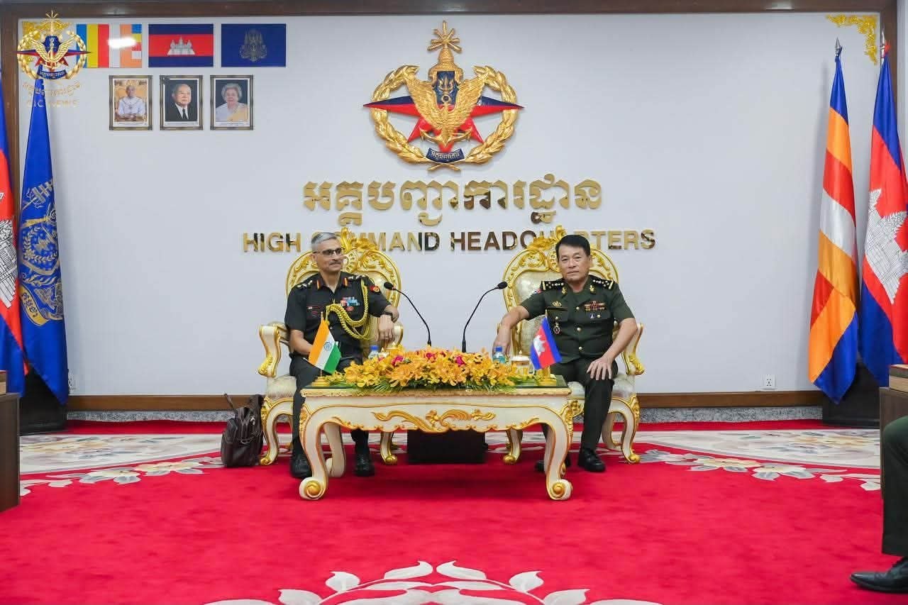 ឥណ្ឌាត្រៀមខ្លួនបន្តគាំទ្ររាល់សំណើរបស់កម្ពុជា ក្នុងការបណ្តុះបណ្តាល និងពង្រឹងសមត្ថភាពកងយោធពលខេមរភូមិន្ទកម្ពុជា