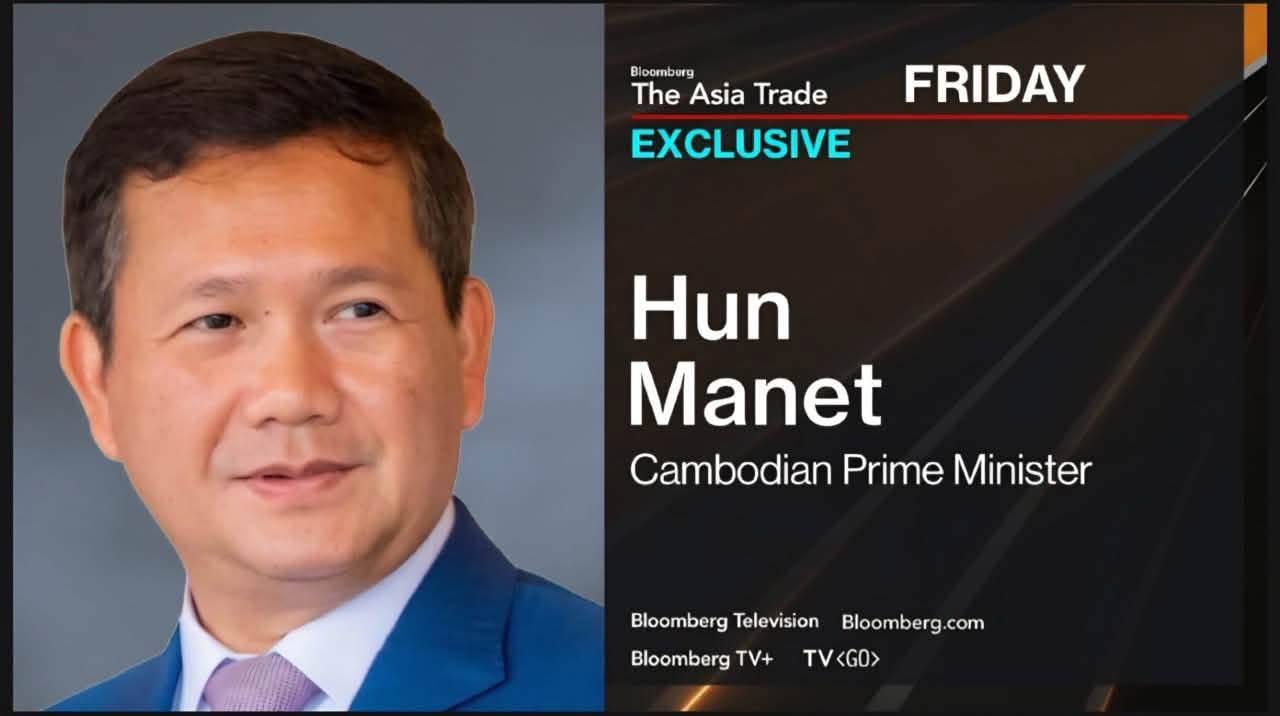 ថ្ងៃនេះ Bloomberg TV និងផ្សាយសំឡេងពិតរបស់កម្ពុជាទៅកាន់ពិភពលោក