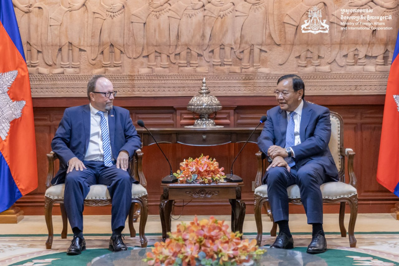 កម្ពុជាត្រៀមខ្លួនធ្វើការយ៉ាងជិតស្និទ្ធជាមួយឯកអគ្គរដ្ឋទូតអាល្លឺម៉ង់ថ្មីប្រចាំកម្ពុជា