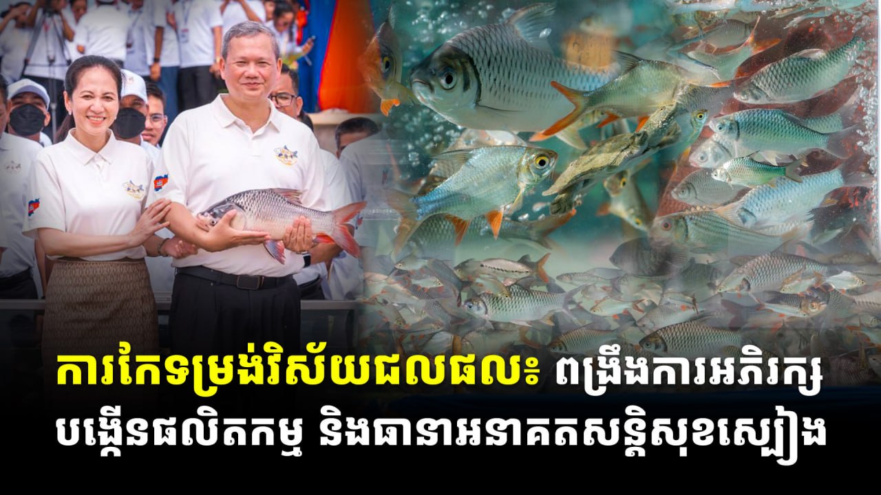 ការកែទម្រង់វិស័យជលផល៖ ពង្រឹងការអភិរក្ស បង្កើនផលិតកម្ម និងធានាអនាគតសន្តិសុខស្បៀង