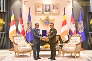 ឯកឧត្តម ទៀ សីហា ថ្លែងអំណរគុណម៉ាឡេស៊ីក្នុងការ សម្របសម្រួលស្វែងរកដំណោះស្រាយដោយសន្តិវិធីនិងផ្អែកលើច្បាប់អន្តរជាតិទៅលើបញ្ហាព្រំដែនកម្ពុជា-ថៃ
