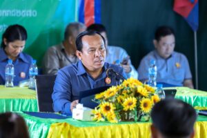 ឯកឧត្តម ទិត សុធា ណែនាំឱ្យមន្ត្រីចុះមូលដ្ឋានក្នុងឃុំកំពង់ស្វាយបន្តធ្វើអំពើល្អដើម្បីបម្រើផលប្រយោជន៍គណបក្ស