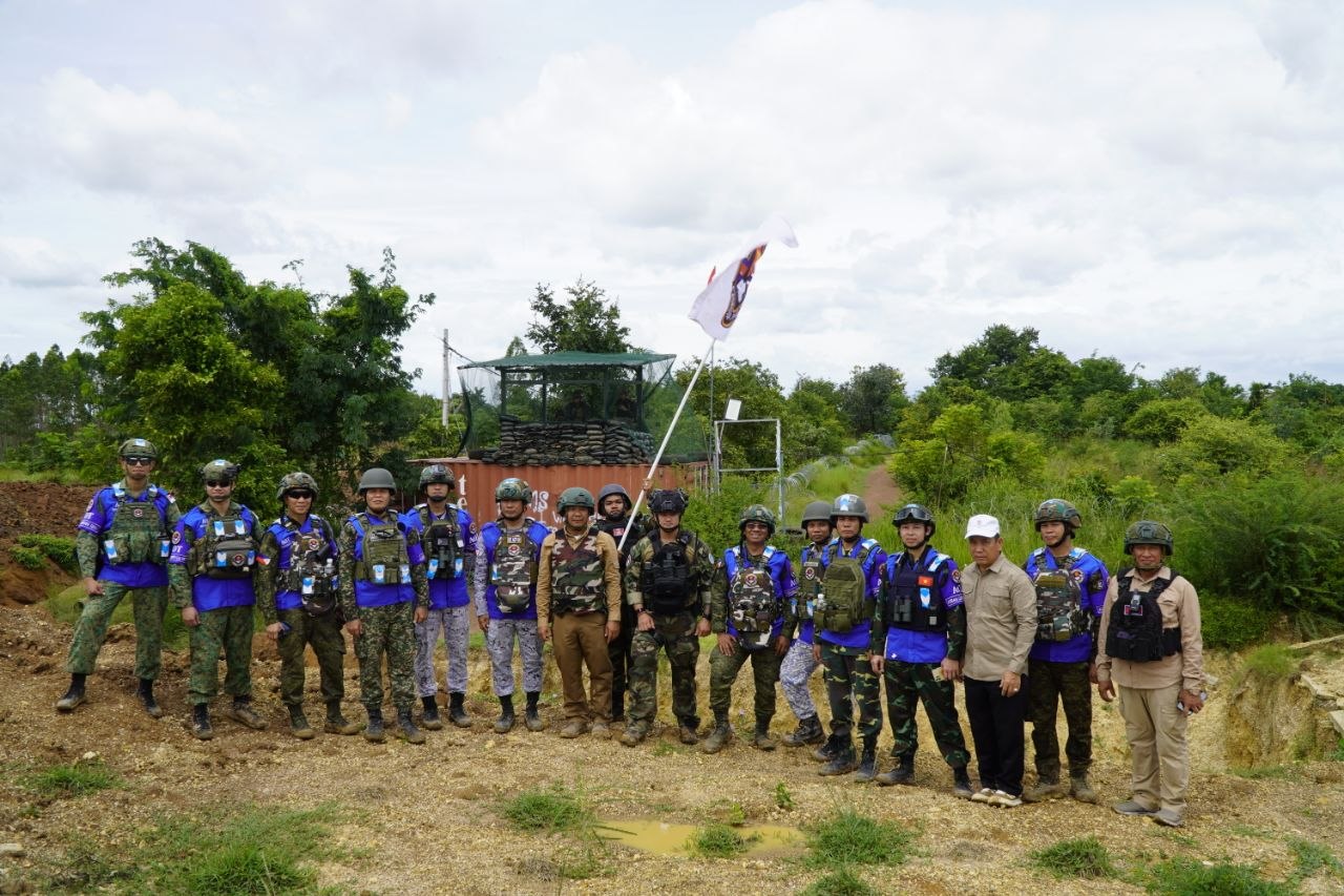 ក្រុម AOT បន្តចុះសង្កេតការណ៍ ផ្ទៀងផ្ទាត់ រាយការណ៍និងត្រួតពិនិត្យការដាក់ពង្រាយទូកុងតឺន័ររបស់យោធាថៃនៅទីតាំងចំនួន៥នៅចំណុចតំបន់ភូមិព្រៃចាន់